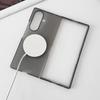 Transparent Ultra Thin Magnetic Phone Case for Samsung Galaxy Z Fold 7 6 5 4 3 for Magsafe Wireless Charge Protect Cover Funda