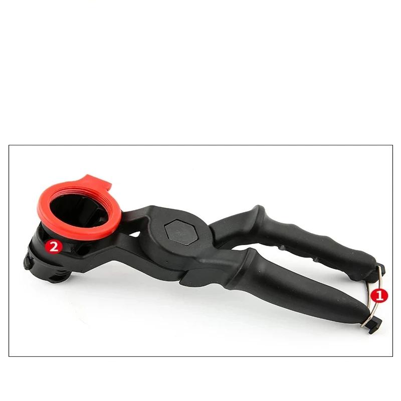 Engine Oil Filling Set Universal Oil Funnel with Adjustable Width Holding Clamp Multifunctional Pour Oil Tool for Car Repairing