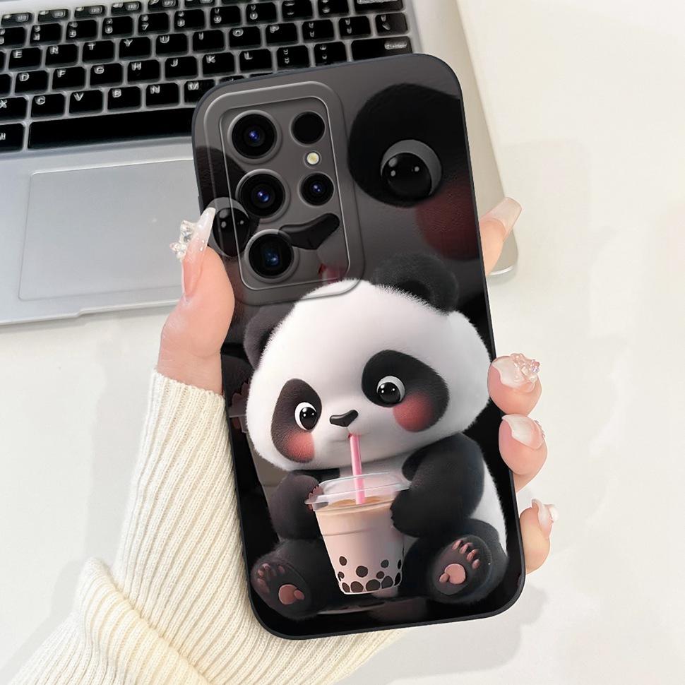 For Samsung Galaxy S24 Ultra Case Beautiful Cartoon Cover S24Ultra S928B S928U Soft TPU Phone Case For Samsung S24 Ultra Shell