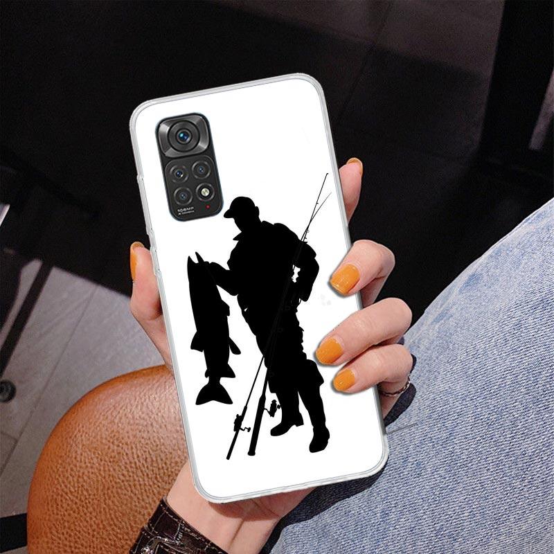 Hunting Fishing Man Phone Case For Xiaomi Redmi Note 15 14 13 12S 12 11 Pro Plus 14S 11S 11E 10 10S 11T 5G Personalized Cover Re