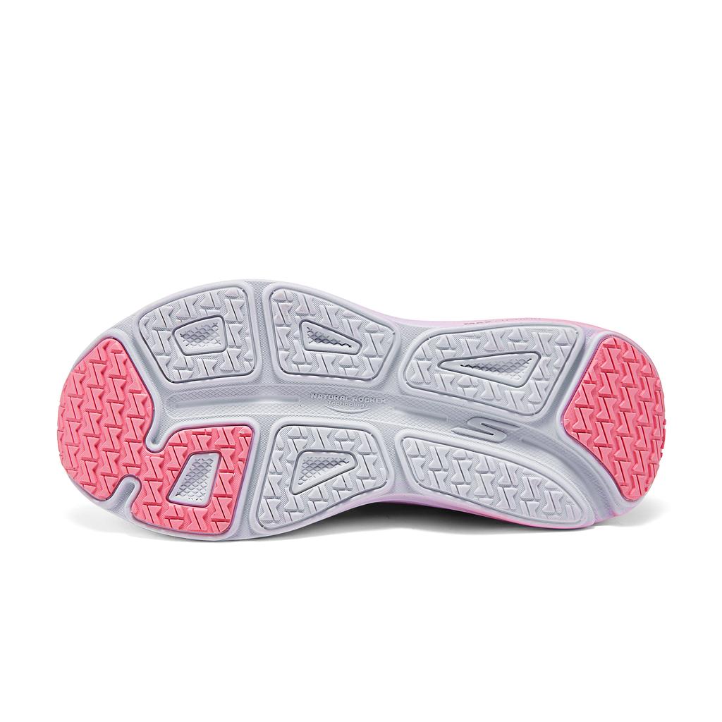 Skechers Go Series Comfortable PU Mesh Durable Low-Top Running Shoes Women Sneakers Gray Pink 129473-GYPK