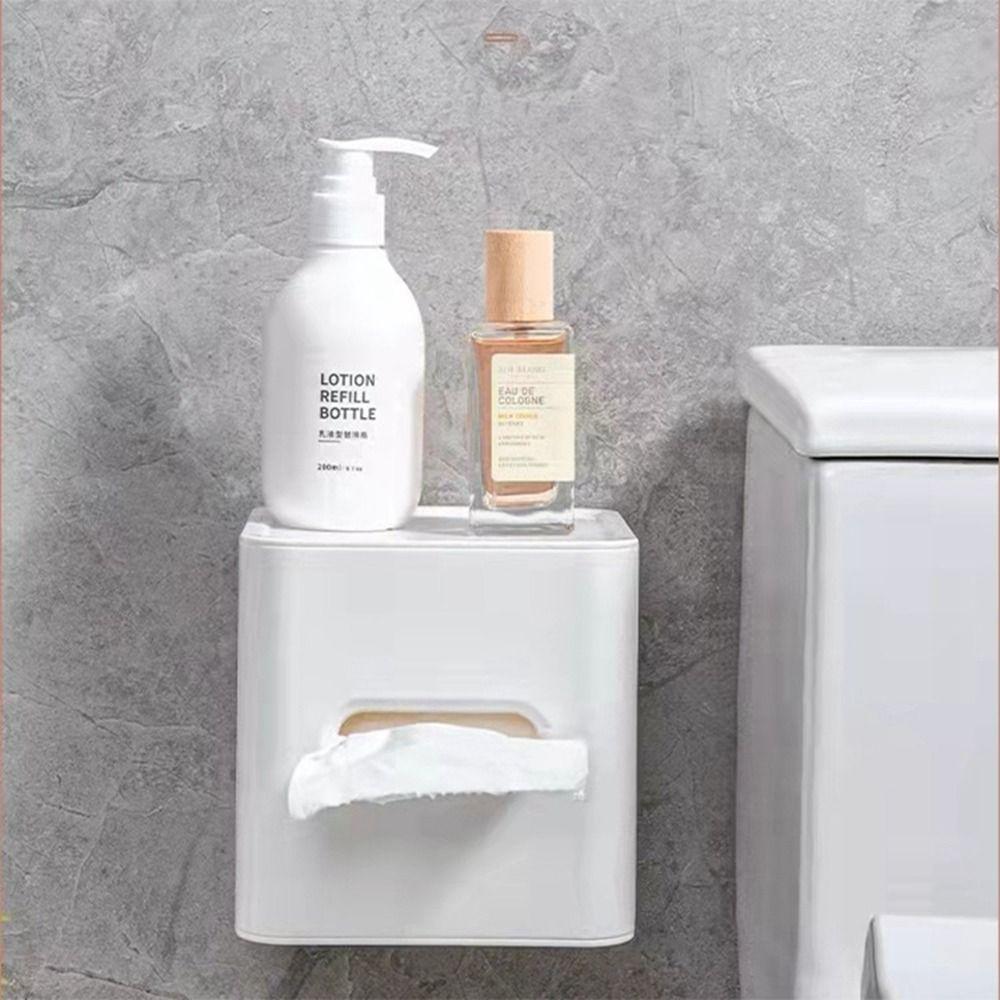 Portarotolo Quadrato Scatola Porta Asciugamani di Carta Tovaglioli Nuova Scatola Quadrata per Fazzoletti Bagno