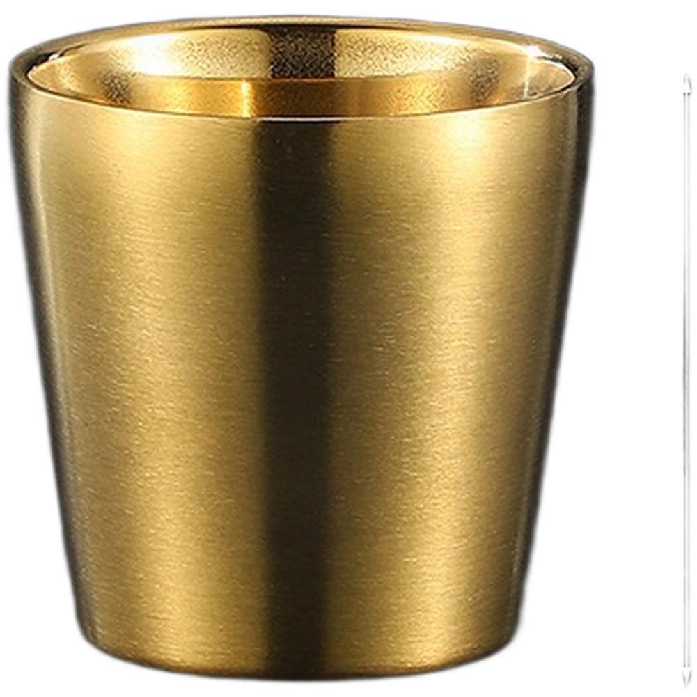 Doppelwandiger Becher Hämmeroptik Dickwandiger Edelstahlbecher