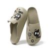 Men's and Women's Non-Slip Cloud-Style Closed-Toe Sandals, Perfect for Beach and Summer Wear, Comfortable and Stylish.
