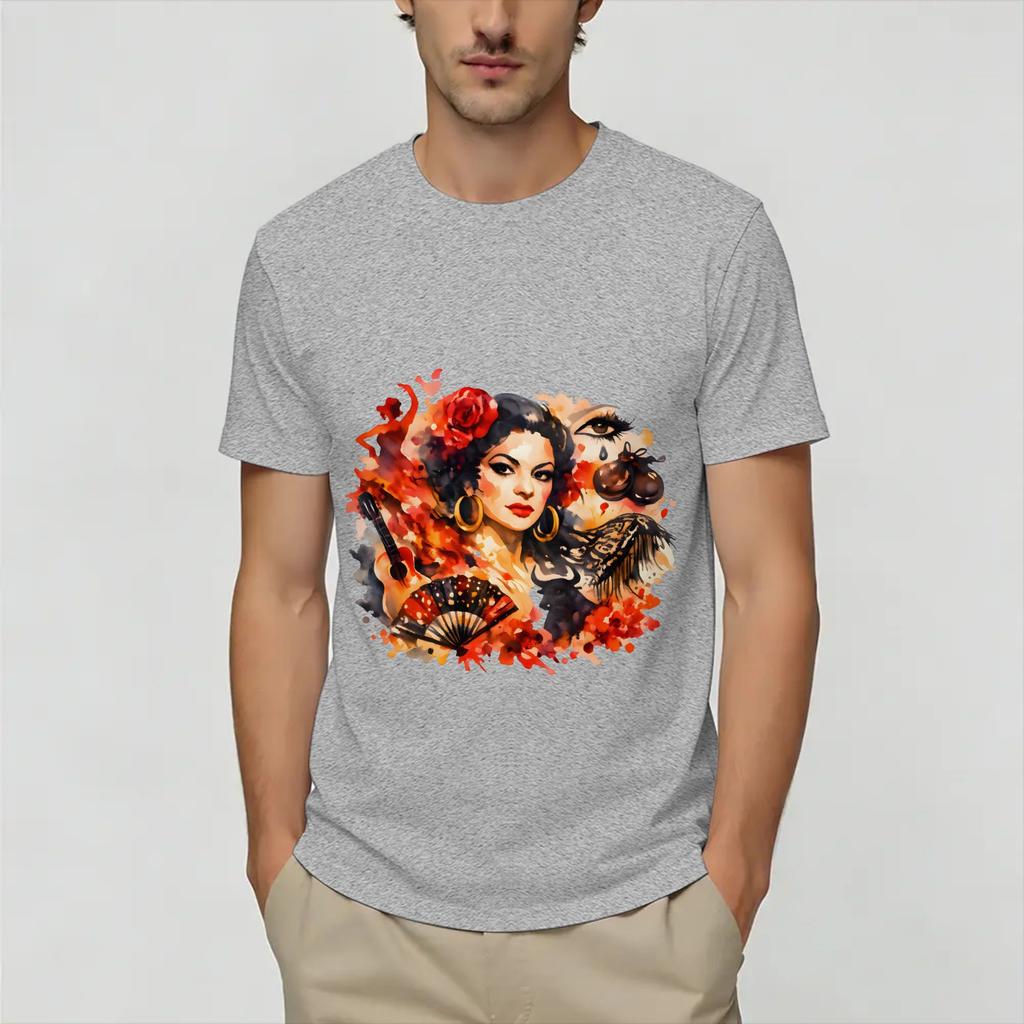 Lola Flores T Shirt Summer Pure Cotton TShirts For Unisexs Popular Custom Logo Tshirt ShortSleeve Vintage Top Tees