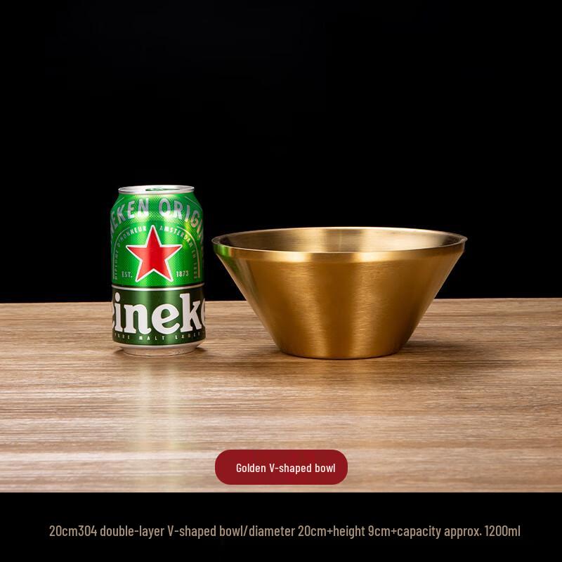 Korean Style 304 Stainless Steel Dessert & Ice Cream Bowl