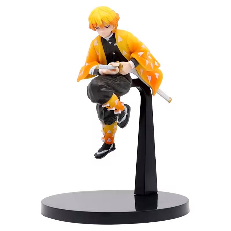 

Anime Demon Slayer Figure Tanjirou Agatsuma Zenitsu Kyoujurou Anime Model Action Figure PVC collection Toy for Kids Gift