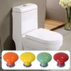 Universal Toilet Flush Button Plastic Furniture Handle Oblate Round Toilet Tank Button  Toilet