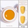 Ice-Clear Solid Cat's Eye Nail Polish - Smooth Cream Color Glue