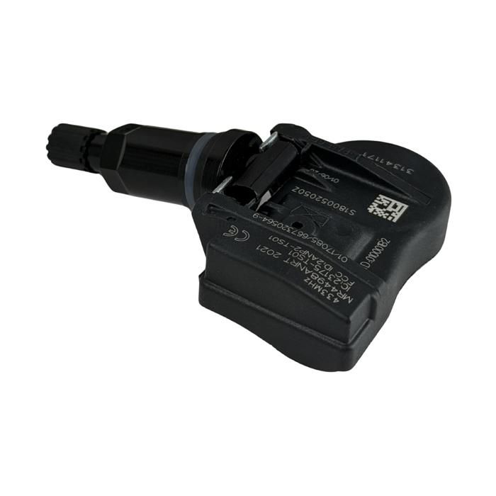 Capteur de pression pneus (TPMS) - VORTON - Programmé - Valve roue noir - Compatible Volvo C30/V40/S40/V50/V60