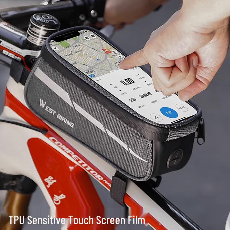 West Rider Bicycle Top Tube Phone Bag