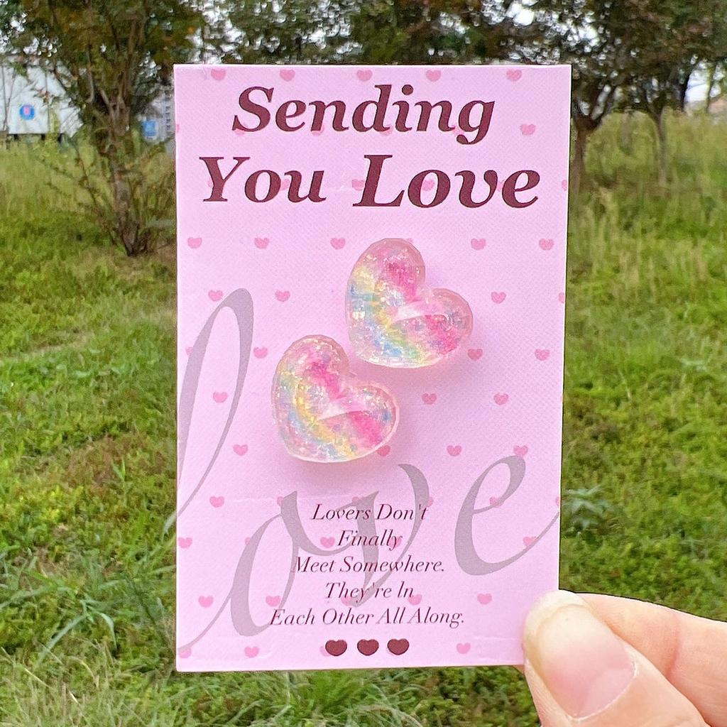 6st Fickkort Dekoration Gåva Gör-det-själv-kort Gränsöverskridande Alla hjärtans dag Kramkort Kärlek Kort För Barn, Vänner, Älskare Alla hjärtans dag Festtillbehör