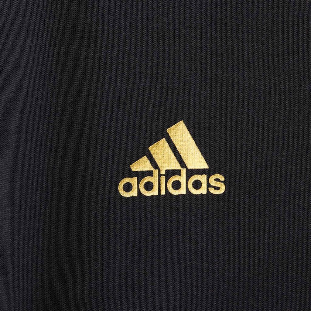 adidas Logo Print Casual Crew Neck Pullover Sweatshirt Men Sweatshirt Black GL2215