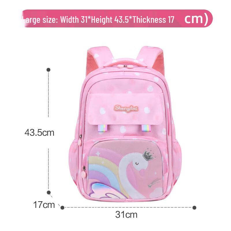 SAIERNA Girls Ergonomic Cartoon School Backpack