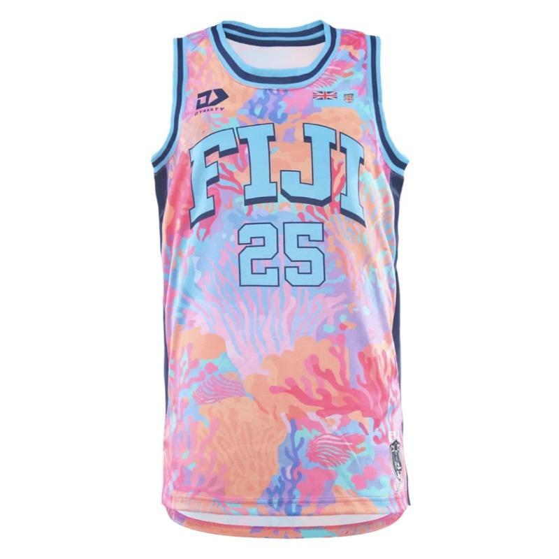 Summer Men's New Fiji Barty Rugby Training Suit Sports Quick-drying Vest Top, A Breathable Sports Top for Both Men and Women