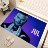 1pc Jul Rapper Print Area Rug - Soft, Washable Non-Slip Indoor Mat, Living Room, Home Office Decorative Rug,Office Decorative