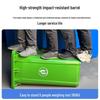 Large Capacity Trash Can with Lid and Foot Pedal for Residential or Commercial Use, Suitable for Outdoor Waste Sorting