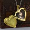 Openable Pendant Sweater Chain Heart Lovers Choker Necklace Chic Love Envelope Necklace  Couple