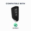 kwmobile Key Cover VW Golf 8 3-Button Car Key Compatible