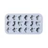 Cartoon Flower Leaves Shape Silicone Cookie Mold Uppercase Bows Chocolate Fondant Pastry Cake Decoration Tools DIY Sugar Forms
