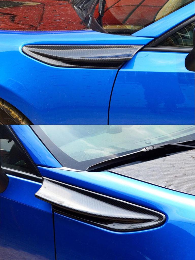 Real Carbon Fiber Side Air Vent Decoration for Toyota GT86/BRZ (2012-2020) - 3 Styles