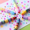 12/6 Farben Regenbogen Mini Splicing Highlighter Marker Stift Pastell Gel Büro Schule Schreibwaren Malen Markieren Kunstbedarf