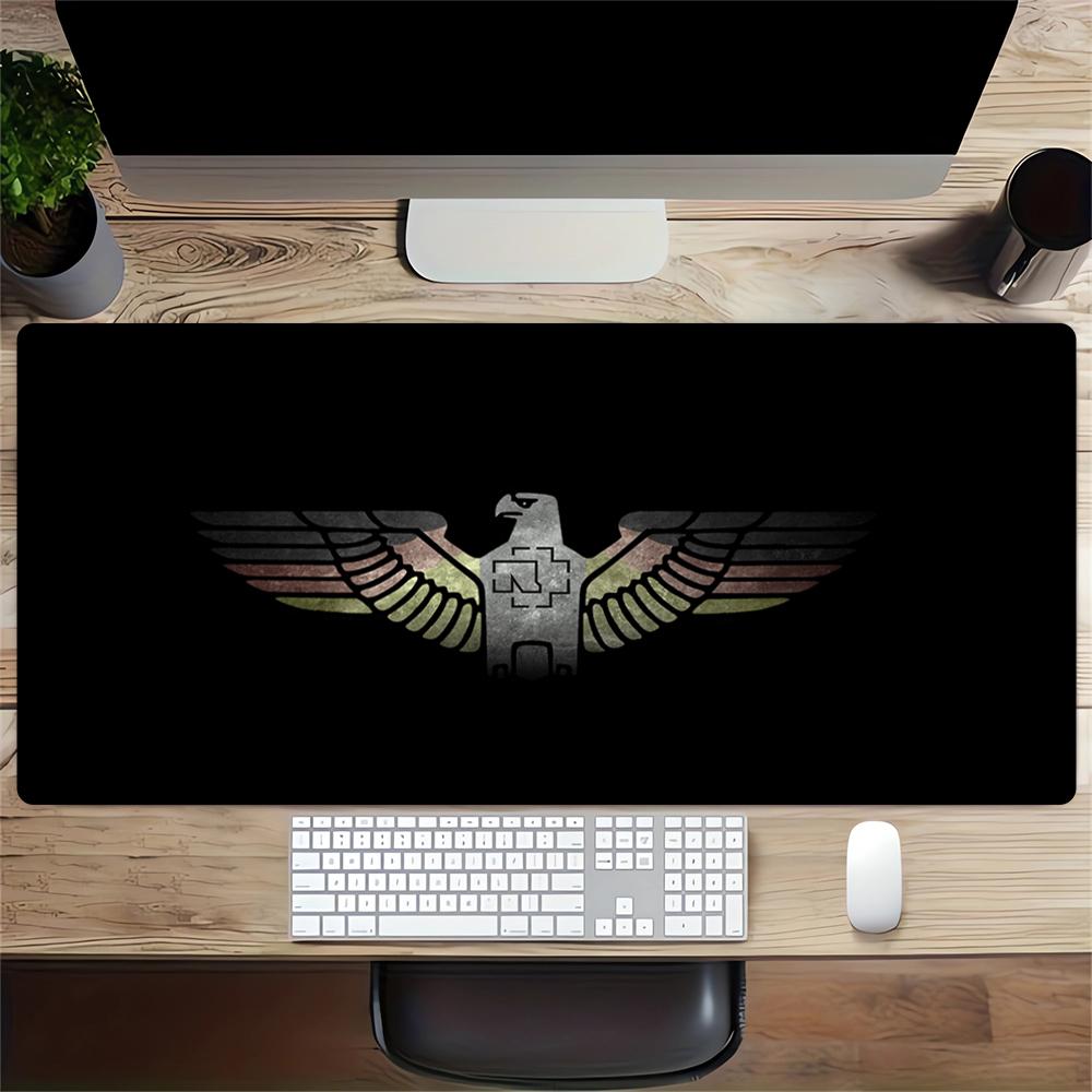 Eagle Symbolism Power Large Gaming Mouse Pad Nonslip Rubber Base Waterproof Desk Mat For Office Pc Laptop
