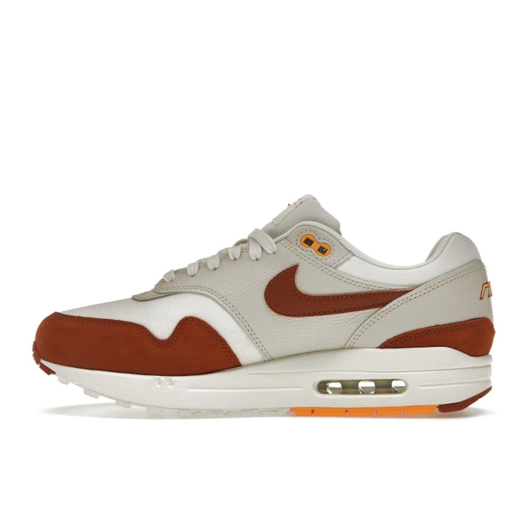 Nike  Air Max 1 LX Rugged Orange Women Sneakers Sail Light-Orewood-Brown Sundial FD2370-100