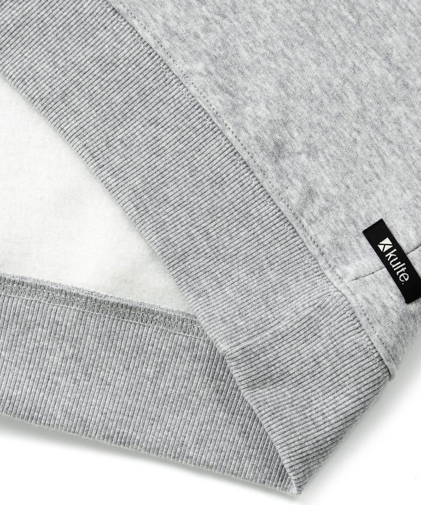 KULTE Snow Mountain Logo Crewneck M.Grey