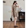 Demana Urban Chic Linen Blend Two-Piece Set