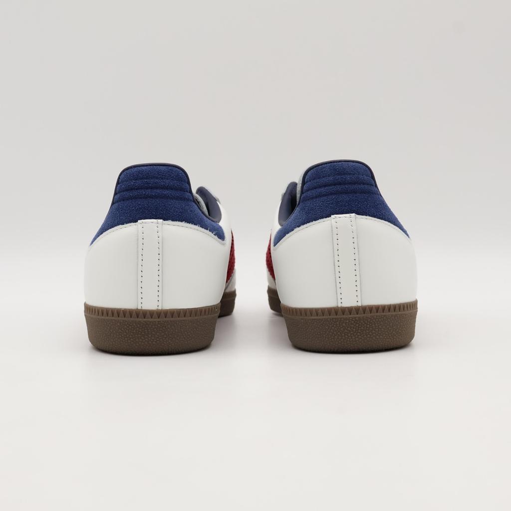 IH4881 adidas Originals Samba OG Core White Team Victory Red Night Indigo (Men's