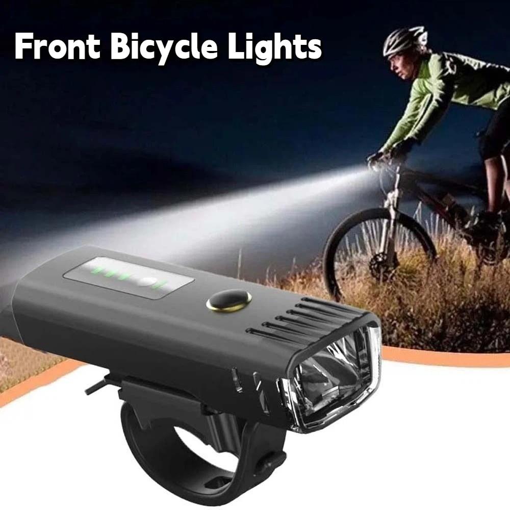 Intelligent Light Sensing Front Bicycle Lights USB Rechargeable MTB Front Lamp  Outdoor