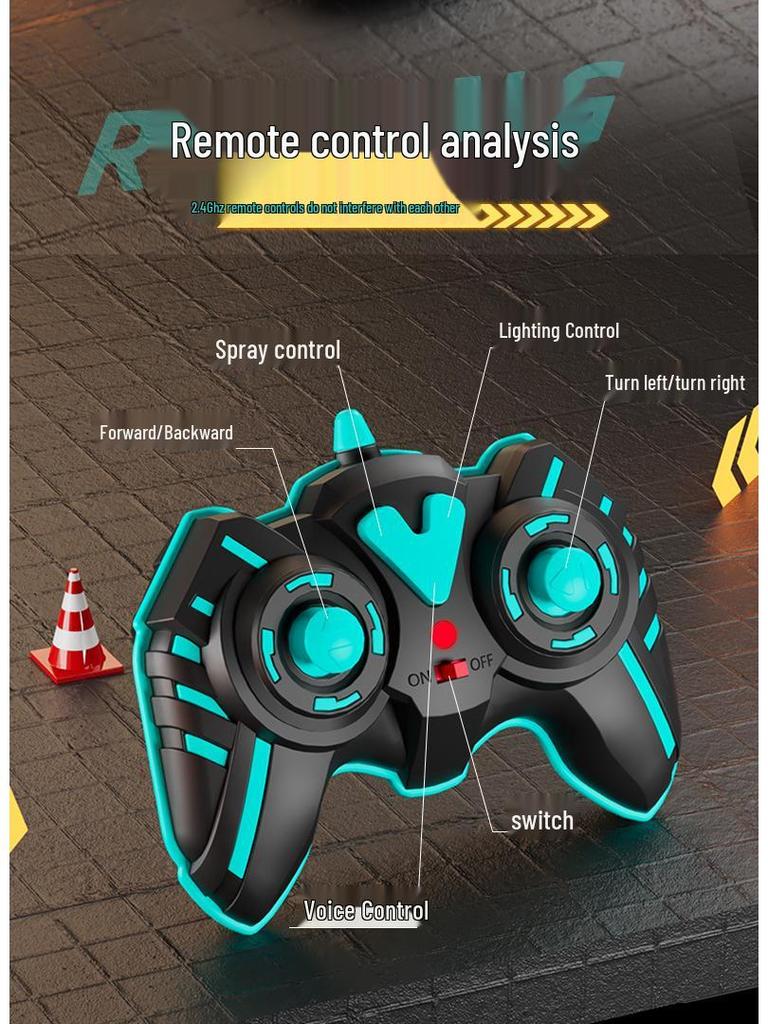 High-Speed Wireless Remote Control Drifting Car - Electric Racing Toy for Kids