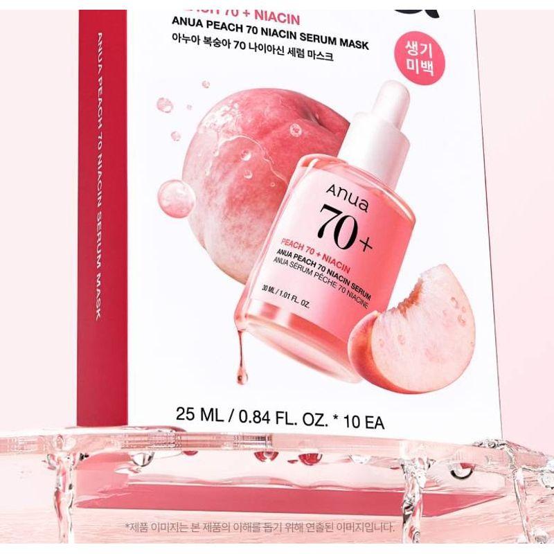 Anua Peach 70 Niacin Serum Mask