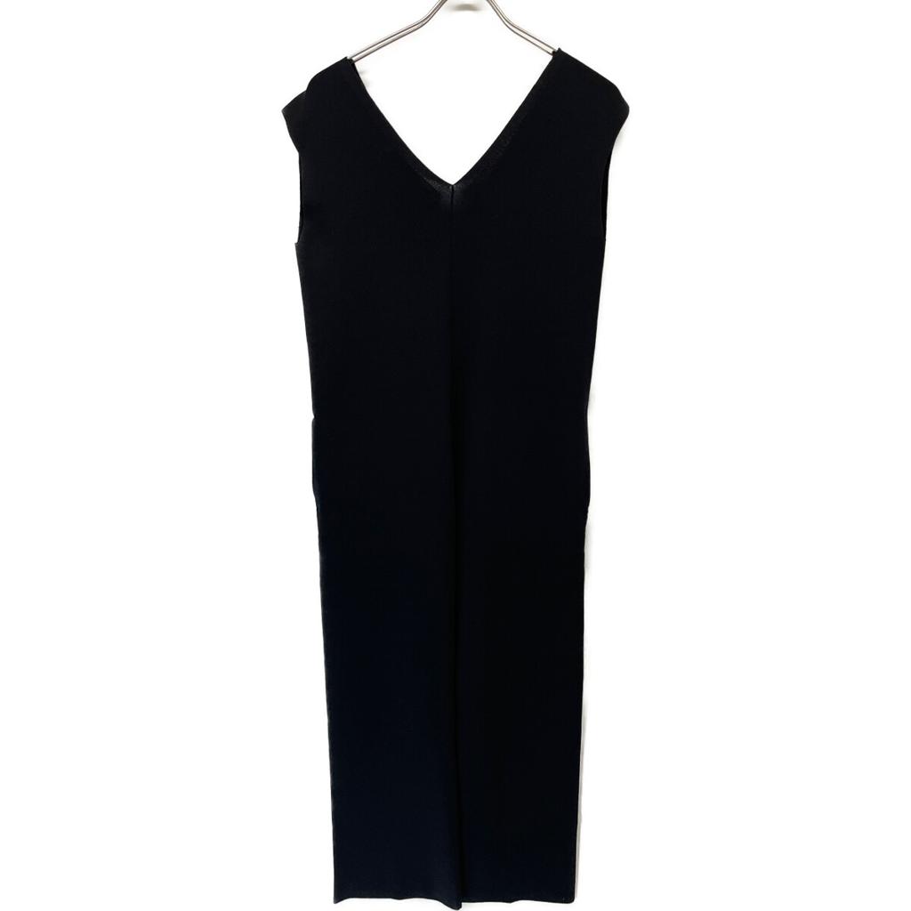 chaos Black Silk-blend Knit Jumpsuit Overall All-in-one F blackUsed