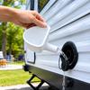 RV Fresh Water Tank Filling Funnel, 3D Printed Trailer Water Inlet Funnel with Wide Mouth, Compatible with Standard RV Water Port