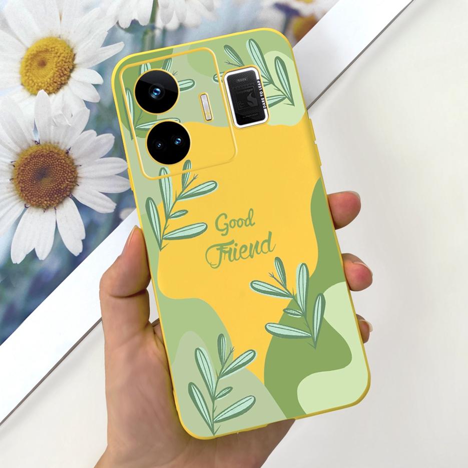 For Realme GT Neo 5 Case RMX3706 Stylish Art Painted Back Cover Soft TPU Phone Case For Realme GT Neo5 240W Fundas 6.74'' Bumper