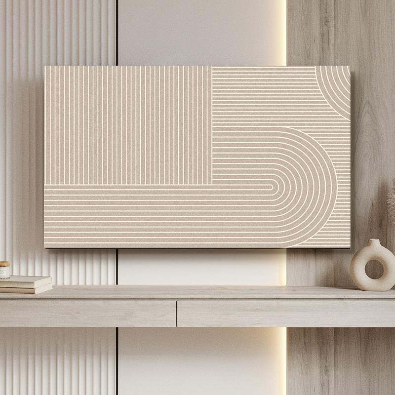 Minimalist Line Elastic TV Decorative Covers LCD Screen Anti Slip Cover Environment protection  Moisture-proof Television Sheath