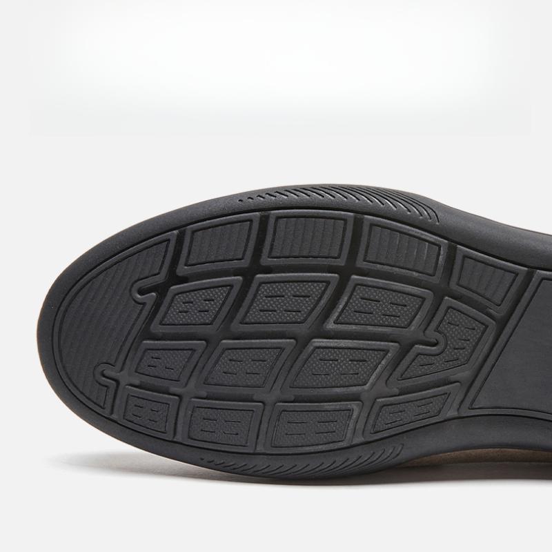 Men's Casual Leather Shoes Lightweight Loafers Moccasins Comfortable Slip On Driving Shoe