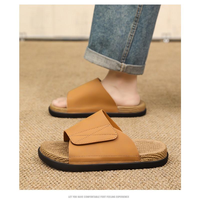 Slippers Men Summer Slip Resistant Wear-resistant Suitable Outdoor Sports Beach Leisure Sandals