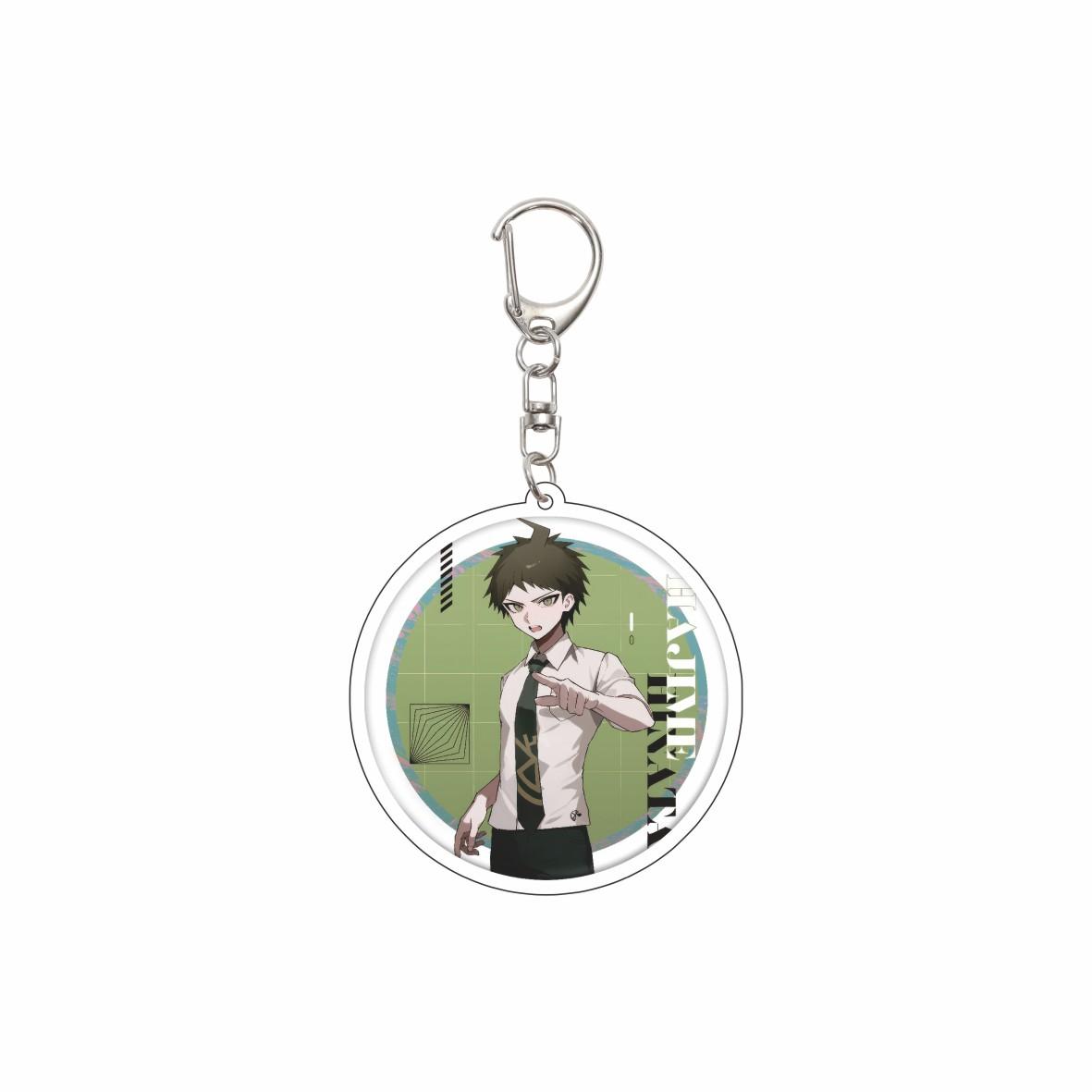 

55MM Anime Danganronpa Keychain Aoi Asahina/Byakuya Togami/Junko Enoshima Key Chain Acrylic Model Plate Christmas Gifts 55mm