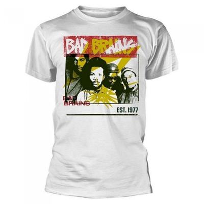 Bad Brains Unisex Adult Colour Block T-Shirt