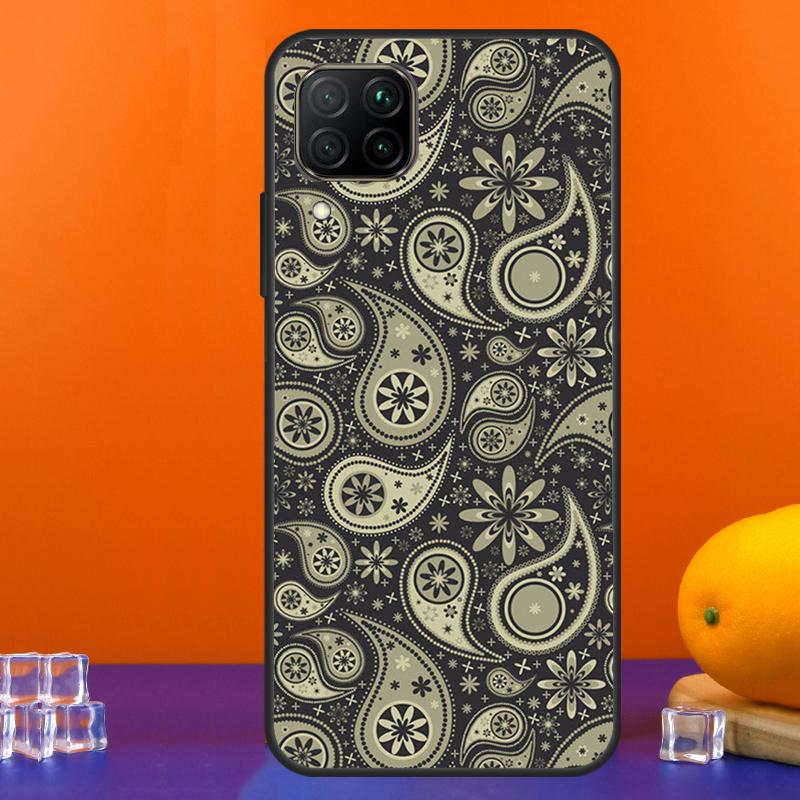 Bandana Paisley Pattern Art For Huawei Nova 12s 12i 11i 8i 9 10 SE Y91 Y90 Y60 Y70 Y72 Y61 P20 P40 Lite P30 P60 Pro Case