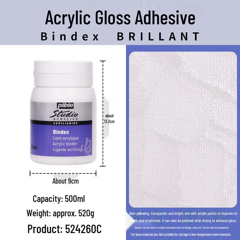 Pebeo Professional Acrylic Paint Accessories: White & Black Plaster Primer Gesso Undercoat