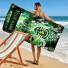 Name Custom Sporting CP Logo Print Beach Towel, Large Soft Quick Dry Towel for Beach Camping Swimming