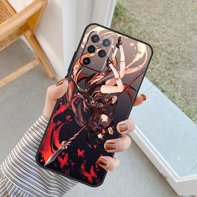 Hu Tao Genshin Impact Case For Oppo A18 A78 A98 A38 A58 A60 A80 A40 A96 A76 A16 A94 A74 A54 A15 A17 A57 A77 A5 Pro