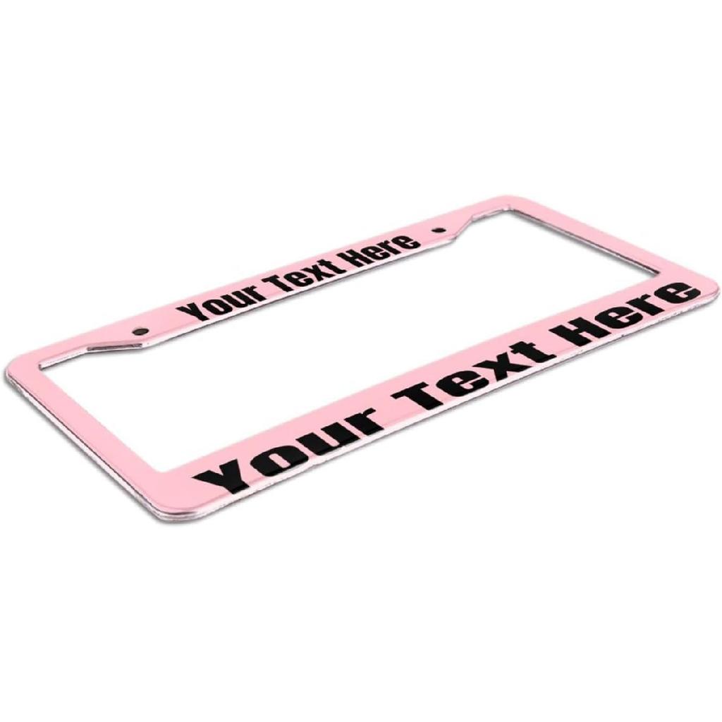 License Plate Frame Personalized License Plate Frame for Cars License Plate Frames Customized Design License Plate Holder Customize Funny Car