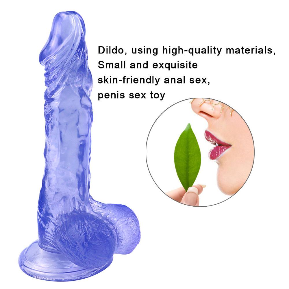 Super Skin Realistic Dildo Soft Suction Cup Big Huge  Penis Dick Adults Sex Toys for Women Female Masturbator Anal Adult Toys