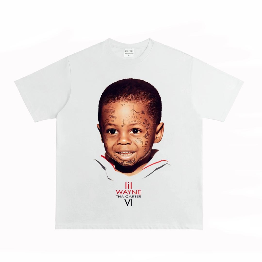 Lil Wayne Tha Carter VI Graphic TShirt 100 Cotton Retro Rap Album Merch Unisex Oversized Streetwear Summer Casual Tees XL