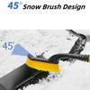 Winter Detachable Car Snow Sweeping Shovel with EVA Foam Handle Auto Cleaning Brush Ice Scraper Remover Auto Windshield